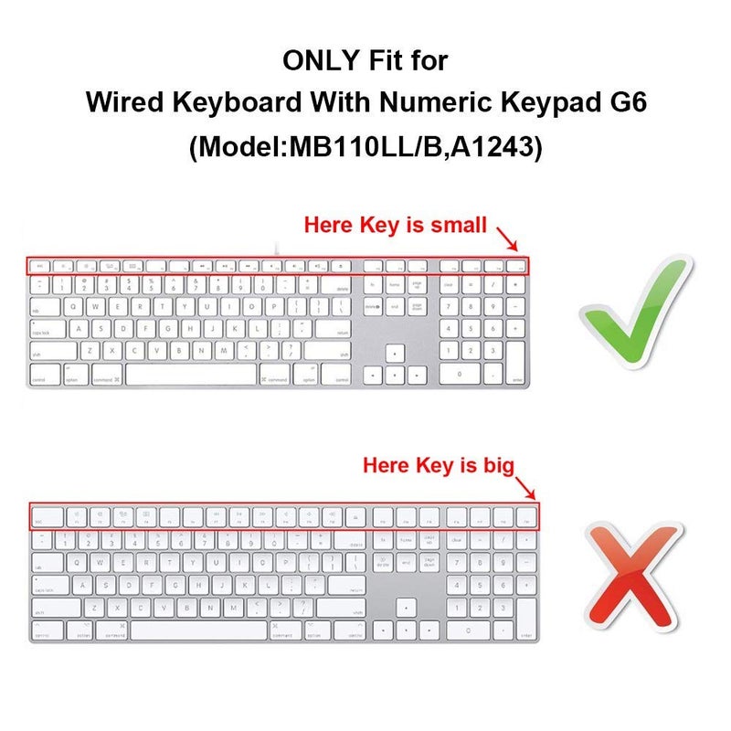 HRH لجهاز iMac G6 MB110LL/B و MB110LL/A A1243 لوحة مفاتيح مع لوحة أرقام طباعة رقمية مع: اختصارات وظيفية لبرنامج Ableton Live مفاتيح ساخنة تصميم غطاء جلد سيليكون للوحة المفاتيح [تخطيط الولايات المتحدة/الاتحاد الأوروبي] - Image 3